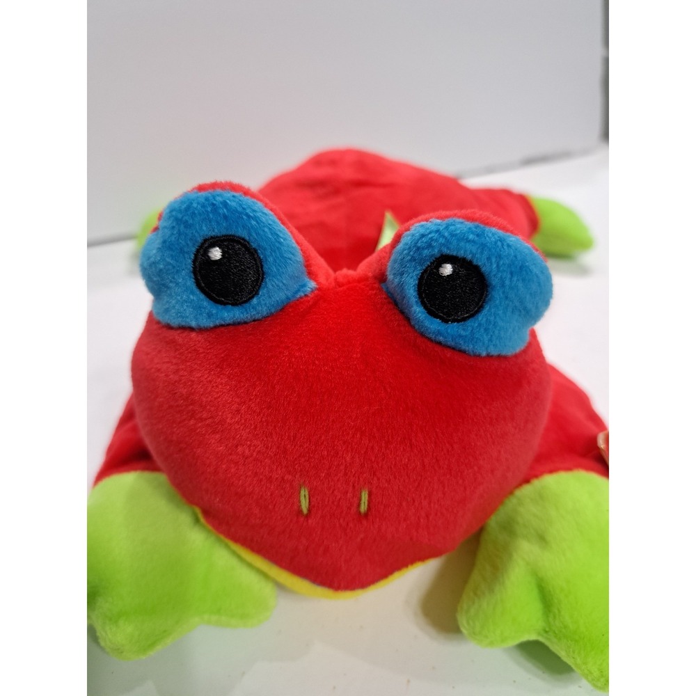 VINTAGE-13"‎ 1999 Ty Pillow Pal Collection "RIBBIT" the Frog